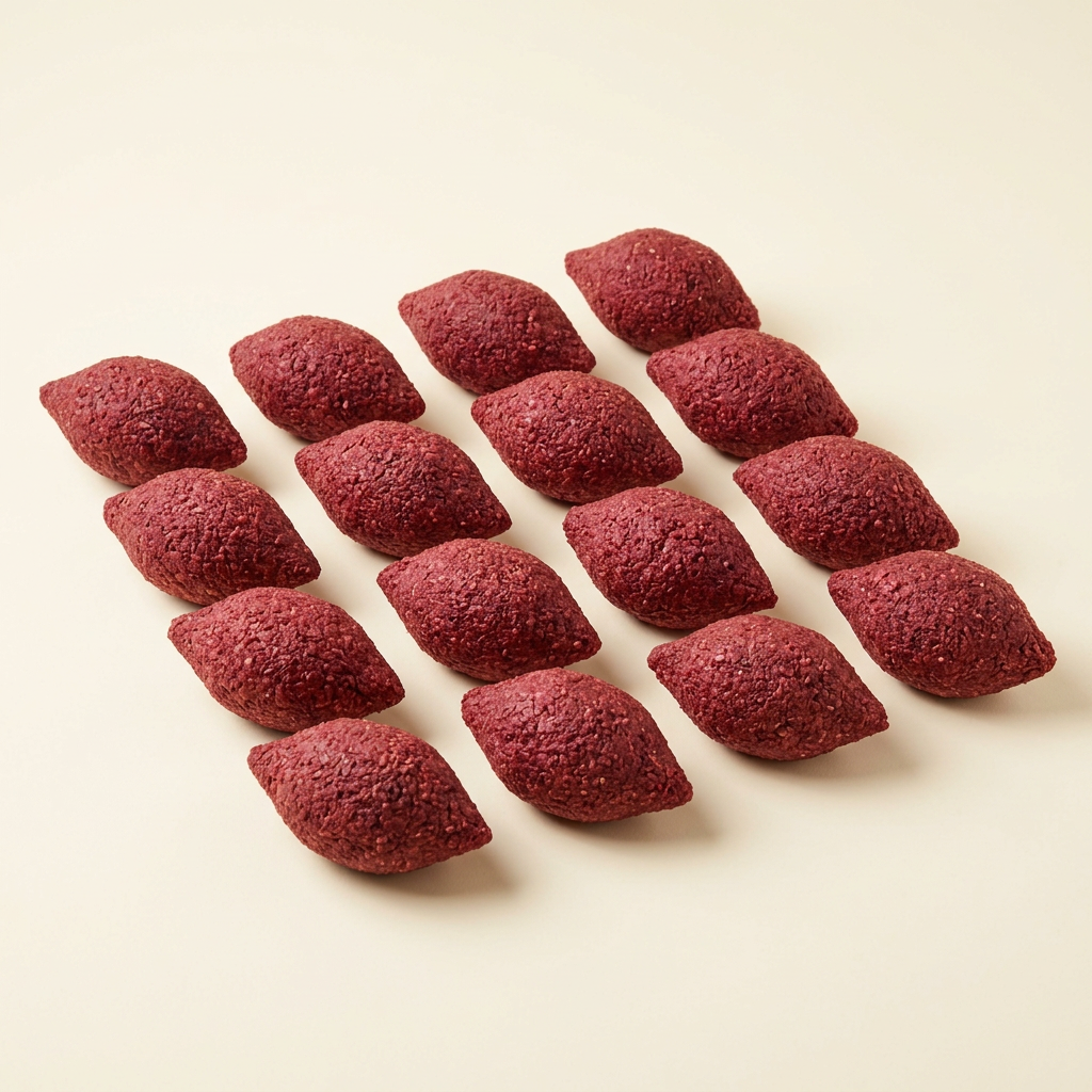 Beetroot vegan kibbeh